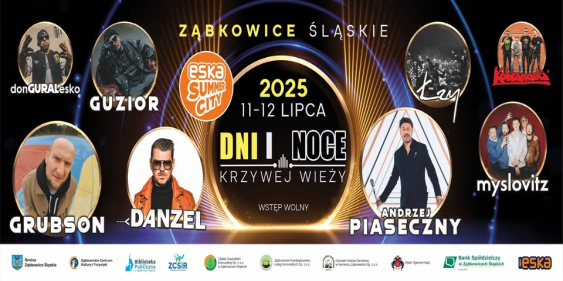 Dni i Noce Krzywej Wieży, Ząbkowice Śląskie, 11 - 12 lipca 2025