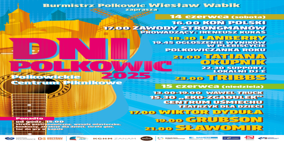 Dni Polkowic, 14 - 15 czerwca 2025
