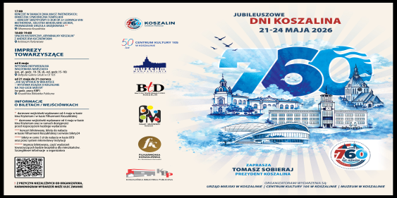 Dni Koszalina, 21 - 24 maja 2026